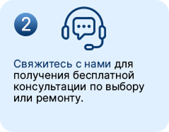 Шаг 2 — свяжитесь с нами